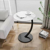 2024 Meubles de salon bon marché Tables basses simples nordiques à Double pont Tables basses rondes pour la maison