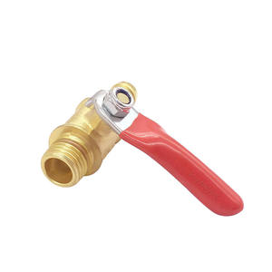 Robinet à bille en laiton forgé de haute qualité sur mesure - avec poignée jaune - Product Image 6