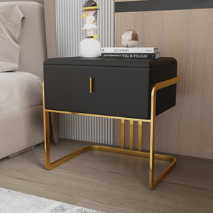 ATUNUS table de chevet de luxe moderne à un tiroir, commode nordique, table de chevet pour chambre à coucher - Product Image 4