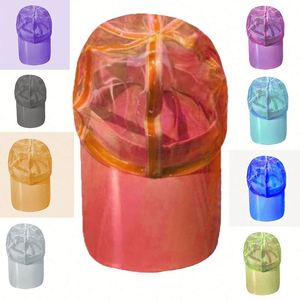 หมวกเบสบอล PVC นิ่มแบบใส กันน้ำ สำหรับเทศกาลสาดน้ำ ขายส่ง - Product Image 2