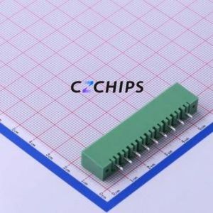 KF2EDGVM-5.0-9P Plug-in Terminal Block Through hole,P=5mm Connector Board-to-Board / Socket - Closed Screw Fixing 1x9P 5mm - Product Image 2