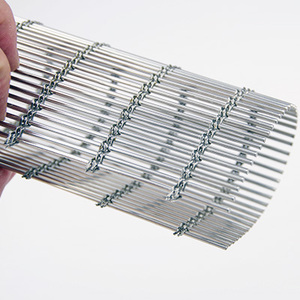 Grille métallique en acier inoxydable de qualité supérieure, tiges de 2,0 mm pour cloisons de hall d'hôtel, bureaux et revêtements de façade <span class=keywords><strong>extérieure</strong></span> - Product Image 4