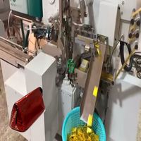 Machine d'emballage triangulaire monobloc pour feuilles de chocolat, avec distribution de colle, fonctionnement continu, entièrement automatisée et personnalisable