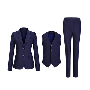 Professional <b>Black</b> Suit Jacket Unisex Polyester <b>Work</b> Attire Hotel Uniforms Spring Autumn Commuting - Product Image 5