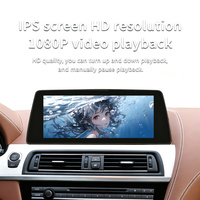 Système Android 12,3 pouces, CarPlay, navigation GPS, USB, stockage 8 Go, écran tactile capacitif pour tableau de bord BMW Série 6 F06/F12/F13