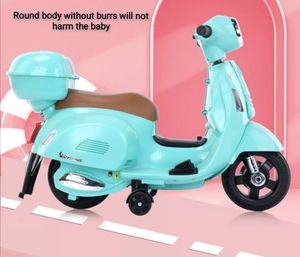 全新设计的高品质时尚儿童玩具，带音乐照明四轮电动儿童摩托车婴儿乘车 - Product Image 6