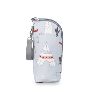 Portable impression chauffe-<span class=keywords><strong>biberon</strong></span> sac plus chaud bouteille <span class=keywords><strong>poche</strong></span> isolé mobile bébé lait maternel stockage sac <span class=keywords><strong>isotherme</strong></span> - Product Image 4