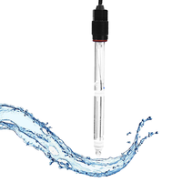 Sonde en verre de pH Capteur d'électrode Test de qualité de l'eau industrielle pour l'aquaculture Piscine Processus chimique et eaux usées