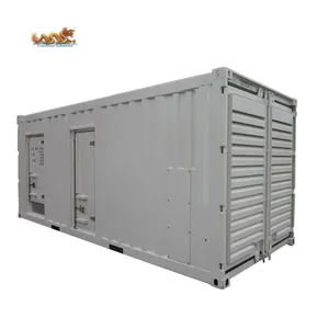 Noise Cancelling Sound Proof Shutter Door 40ft Genset Container for Diesel Generator