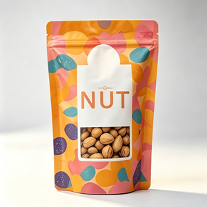 Custom <b>Biodegradable</b> Stand up Pouch Snack <b>Packaging</b> Resealable Plastic Mylar Bags With Zipper Food Nuts <b>Packaging</b> Bags OEM ODM - Product Image 2