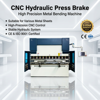Machine de pliage hydraulique CNC automatique 63T HUAXIA pour tôles en acier inoxydable