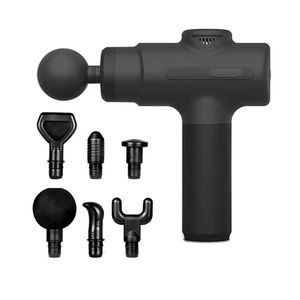Masajeador Muscular de Tejido Profundo, 8 Cabezales de Masaje, Batería de 1500 mAh, Pistola de Masaje con Vibración y Calor para Cuello, Brazos, Cuerpo y Cabeza, 30 Velocidades - Product Image 1