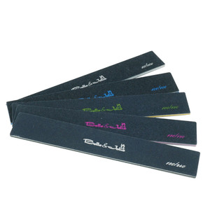 Profesional Heavy-Duty Reusable Manicure Gray 100/180 Grit Emery Boards Nail File