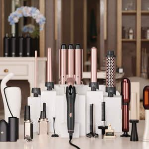 <span class=keywords><strong>Styler</strong></span> Magique 5-en-1 Professionnel, <span class=keywords><strong>Brosse</strong></span> Soufflante Chaude, OEM/ODM, Marque Privée, Fer à Boucler pour Salon de Coiffure - Product Image 1
