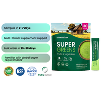 Poudre de légumes super-aliments minéraux Lifeworth, fibres alimentaires, super-aliments verts, multivitamines complètes, complément alimentaire pour adultes