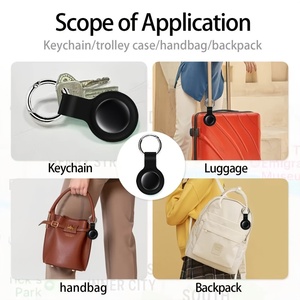 Smart Air Tag MFi Certified Key Finder Locator Mini dispositivo di tracciamento Anti smarrimento portafoglio bagaglio GPS Tracker per <span class=keywords><strong>iphone</strong></span> Find My - Product Image 2