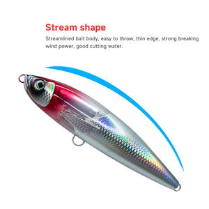 <span class=keywords><strong>Minnow</strong></span> Truite Wobblers Leurre De Pêche <span class=keywords><strong>Flash</strong></span> Snack Natation Système De Poids Flottant 175mm 85g Minnows Leurres Durs - Product Image 5