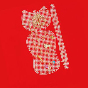 Set de Monedero y Bolso Bandolera de Malla Plástica con Forma de Ciervo, <span class=keywords><strong>Kit</strong></span> de Suministros de Costura Hecho a Mano - Product Image 6