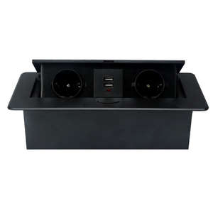 Popolare presa Pre-cablata da 30cm presa Pop-up da tavolo nascosta per soluzione di alimentazione per ufficio - Product Image 5