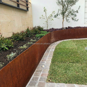 Bordure en acier Corten sur mesure pour l'aménagement paysager du jardin - Product Image 1