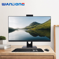 Nueva Computadora de Escritorio Todo en Uno WANDONG K6 Intel Core I3/i5/i7, SSD+HDD, 32 GB de Memoria de Video, Puertos USB, Pantalla LCD, Negra, 1 Año de Garantía