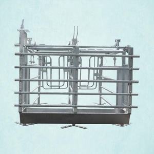 Jaula de Gestación HENGYIN HY-AFS de Venta al por Mayor en China, Diseño de Puerta Trasera, Uso en Granjas Porcinas, Material Galvanizado en Caliente, Larga Vida Útil - Product Image 2