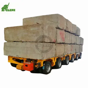 Trung Quốc sản xuất xe tải rơ moóc mô-đun xe đặc biệt vận chuyển trên hàng hóa nặng