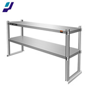 Nouveau support de Table en Inox support de table de travail en acier inoxydable Durable moderne pour le stockage de cuisine pour les restaurants ou les hôtels à la maison
