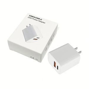 20W Pd Wall Charger <b>USB</b>-<b>C</b> <b>Adapter</b> with Package for Phones Popular Style Mobile Phone Accessory - Product Image 1