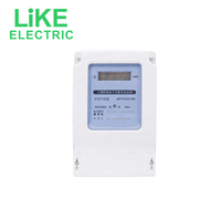 Compteur d'énergie électrique monophasé électronique DDS606 pour usage domestique, idéal pour les chambres à louer, 220 V