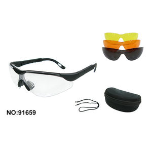 Lunettes de sécurité anti-buée Taiwan, lentilles PC durables, certifiées ANSI Z87.1, vente en gros - Product Image 4