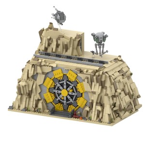 Funbuild Tùy Chỉnh Phim Cảnh Nơi Trú Ẩn Xây Dựng Khối Cảnh Kiến Trúc Hạt Nhân Nơi Trú Ẩn Vault Tự Làm Khối Lắp Ráp Gạch Đồ Chơi - Product Image 1