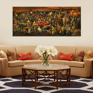 Stampa su Tela di Opere d'Arte di Persone Famose nel Mondo per Decorazione Murale - Product Image 2