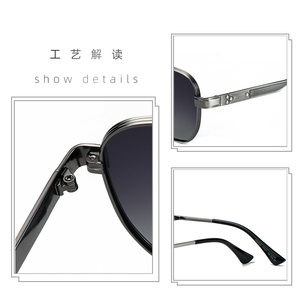 Gafas De Sol Lunettes De Soleil Custom My Own Lunettes de soleil Femmes Hommes Logo personnalisé Lunettes de soleil polarisées anti-rayures - Product Image 5