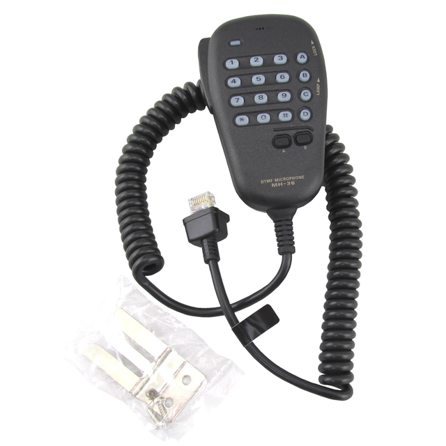 MH-36 MH-36E8J DTMF Microphone for YAESU FT-817ND FT-857ND FT-897ND FT450D FT-891 FT-991 CB Radio with 8 Pin RJ45 Plug
