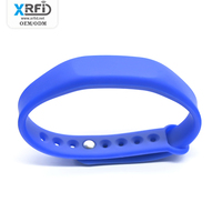 13.56mhz Adjustable Access Control Card NFC Bracelet Event Festival Payment Wristbands Mifare Classic 1K RFID Silicone Wristband