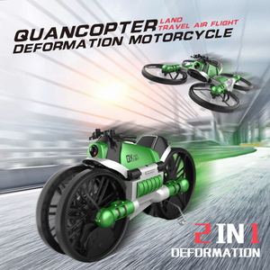 2 trong 1 <span class=keywords><strong>RC</strong></span> bay nếp gấp vào một chiếc xe máy xe cử chỉ cảm biến chụp ảnh trên không Drone điều khiển từ xa máy bay đồ chơi - Product Image 4