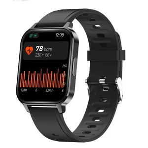 Nieuwe Smart Horloge Heren Sport Armband 1.7-Inch Hd Groot Scherm Hartslag Stap Waterdicht Ultradunne Gezondheid smart Horloge