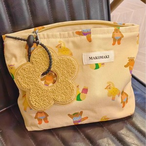 Estuche de Maquillaje de Algodón con Logotipo Personalizado, Juego de Bolsas de Cosméticos, Bolsa de Aseo Tipo Caramelo, Bolsas de Aseo de Viaje para Mujeres, Niñas y Damas - Product Image 3