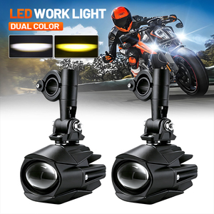 HYNBYZJ Vente en gros de feux antibrouillard LED E24 pour moto BMW R1250GS ADV <span class=keywords><strong>1250</strong></span> <span class=keywords><strong>GS</strong></span> 40W, lampe spot LED, faisceau haut/bas, blanc - Product Image 3