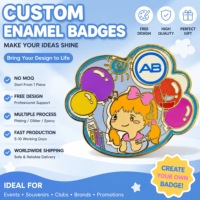 Broches et badges métalliques personnalisés en alliage de zinc, avec logo découpé, émail souple ou dur, pour revers de veste