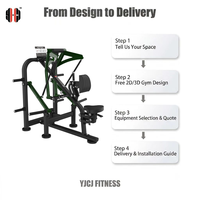 Équipement de musculation professionnel et durable à charge libre pour la traction dorsale, prix direct usine, vente en gros