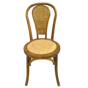 Chaise en rotin Thonet en bois courbé de style viennois Hotsale chaise de salle à manger en rotin Thonet pour restaurant café - Product Image 2