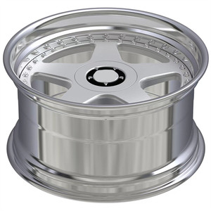 Llantas de ruedas de coche forjadas de aleación de <span class=keywords><strong>5</strong></span> radios de plato hondo más vendidas, 16 pulgadas, <span class=keywords><strong>5</strong></span> orificios para <span class=keywords><strong>Hyunday</strong></span> Creta toyota - Product Image 2