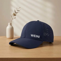 Cappellino da Baseball Vintage in Twill con Logo Personalizzato, 100% Cotone, Regolabile con Fibbia Dorata, Asciugatura Rapida e Traspirante per Adulti, Uso Esterno