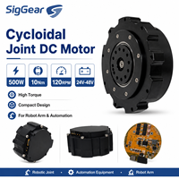 Moteur à joint cycloïdal compact 24V 48V 10Nm 50Nm (valeur maximale) 120RPM 500W, unité d'entraînement haute puissance pour bras robotisé, automatisation, kit système OEM