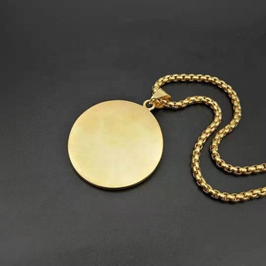 Хип-хоп, мужские украшения, OEM дизайн, позолоченные кельтские старинные египетские глазки хора, ожерелье, ювелирные изделия - Product Image 5