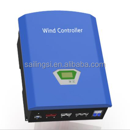 600W 1KW 2KW 5KW 10KW Wind Turbine MPPT Charge Controller 48V-220V Regulator with Dump Load