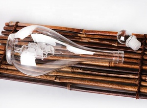 Decorazioni in vetro borosilicato alto soffiato a mano creative bottiglie di vino da barca a vela bicchieri a vela lisci - Product Image 6