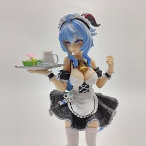 Animación Genshin Impact Ganyu Maid uniforme <span class=keywords><strong>Sex</strong></span> Girl figuras de acción de juguete colección modelo muñeca adornos - Product Image 5